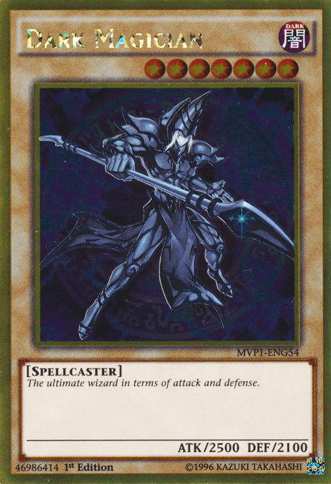 Dark Magician [MVP1-ENG54] Gold Rare - Josh's Cards
