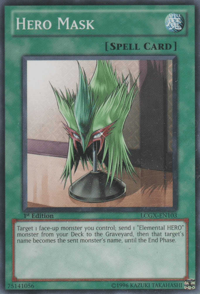 Hero Mask [LCGX-EN103] Common - Josh's Cards