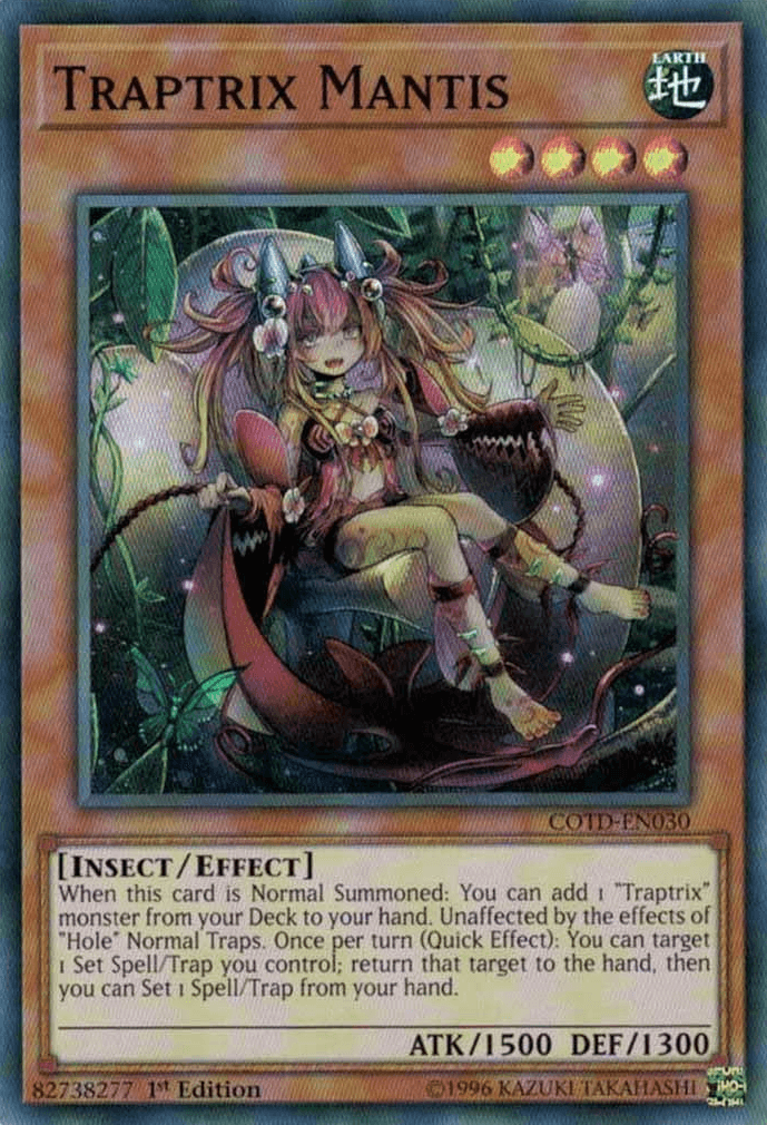 Traptrix Mantis [COTD-EN030] Super Rare - Josh's Cards