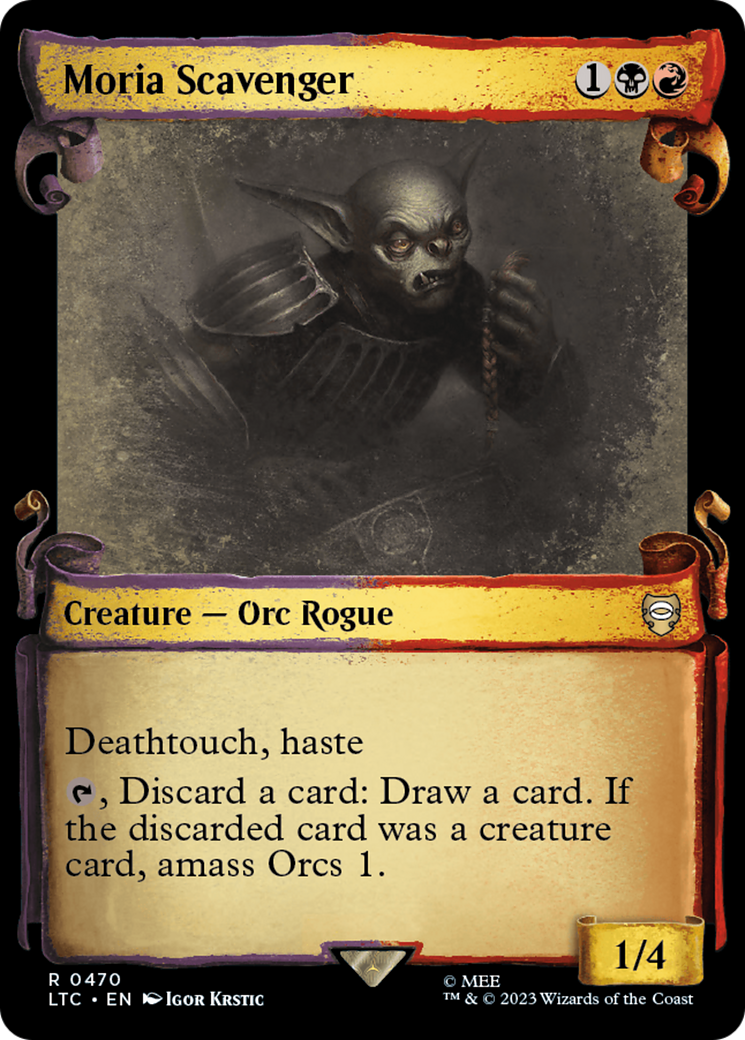 Moria Scavenger (LTC-470) - Tales of Middle-earth Commander: (Showcase)