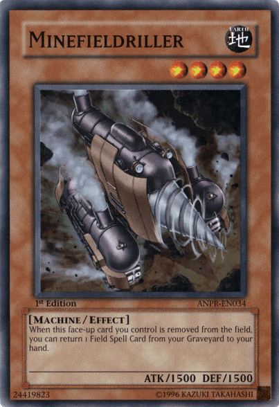 Minefieldriller [ANPR-EN034] Super Rare - Josh's Cards