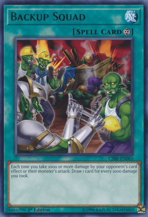 Backup Squad [CIBR-EN065] Rare - Josh's Cards