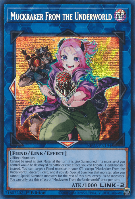 Muckraker From the Underworld [MP23-EN194] Prismatic Secret Rare - Josh's Cards