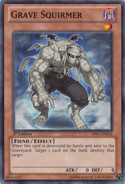 Grave Squirmer [BP01-EN062] Common - Josh's Cards