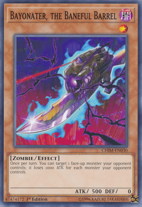 Bayonater, the Baneful Barrel [CHIM-EN030] Common - Josh's Cards