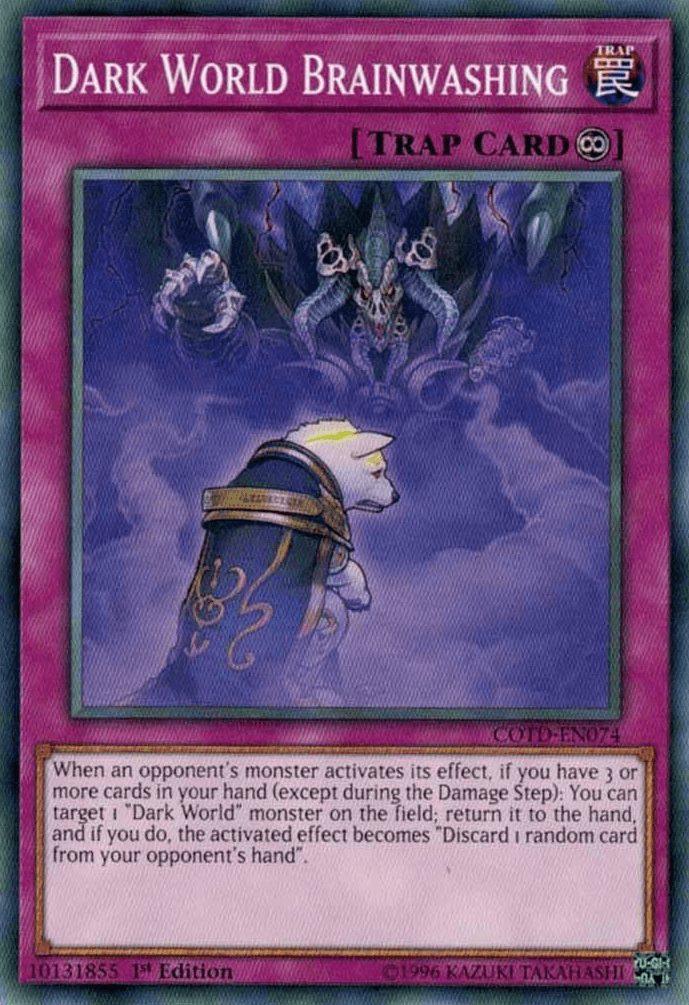 Dark World Brainwashing [COTD-EN074] Common - Josh's Cards