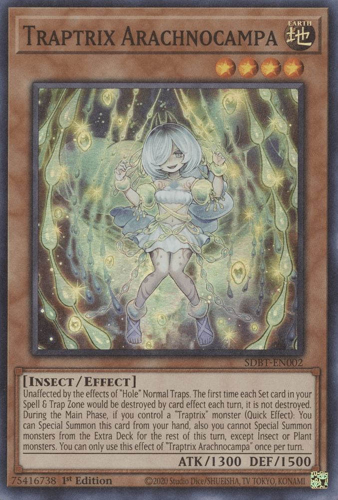Traptrix Arachnocampa [SDBT-EN002] Super Rare - Josh's Cards