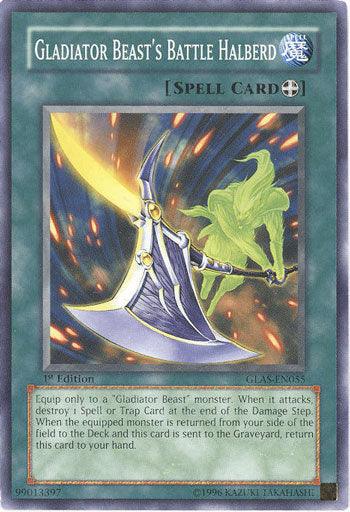 Gladiator Beast's Battle Halberd [GLAS-EN055] Common - Josh's Cards