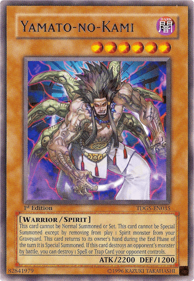 Yamato-no-Kami [TDGS-EN035] Rare - Josh's Cards