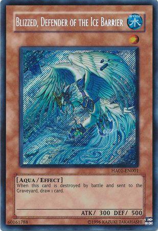 Blizzed, Defender of the Ice Barrier [HA01-EN001] Secret Rare - Josh's Cards