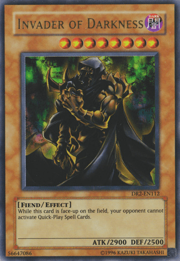 Invader of Darkness [DR2-EN112] Ultra Rare - Josh's Cards