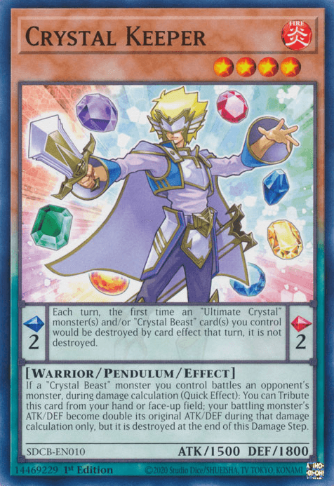 Crystal Keeper [SDCB-EN010] Common - Josh's Cards