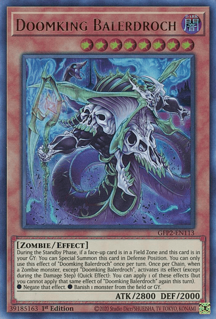 Doomking Balerdroch [GFP2-EN113] Ultra Rare - Josh's Cards