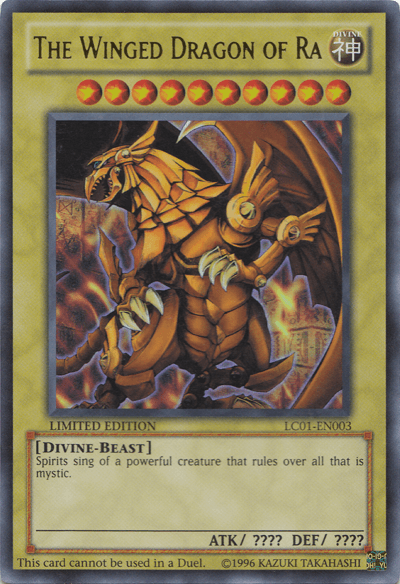 The Winged Dragon of Ra [LC01-EN003] Ultra Rare - Josh's Cards