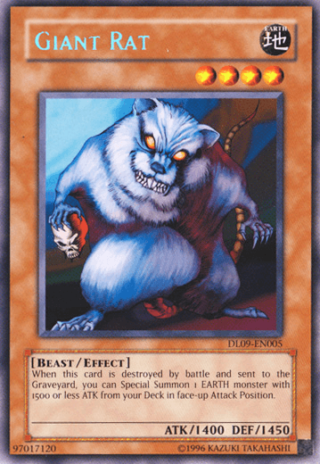Giant Rat (Silver) [DL09-EN005] Rare - Josh's Cards