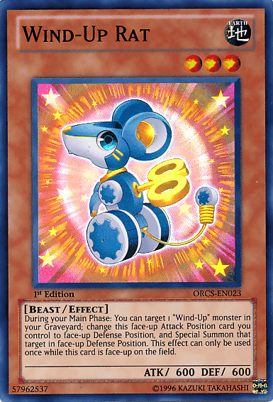 Wind-Up Rat [ORCS-EN023] Super Rare - Josh's Cards