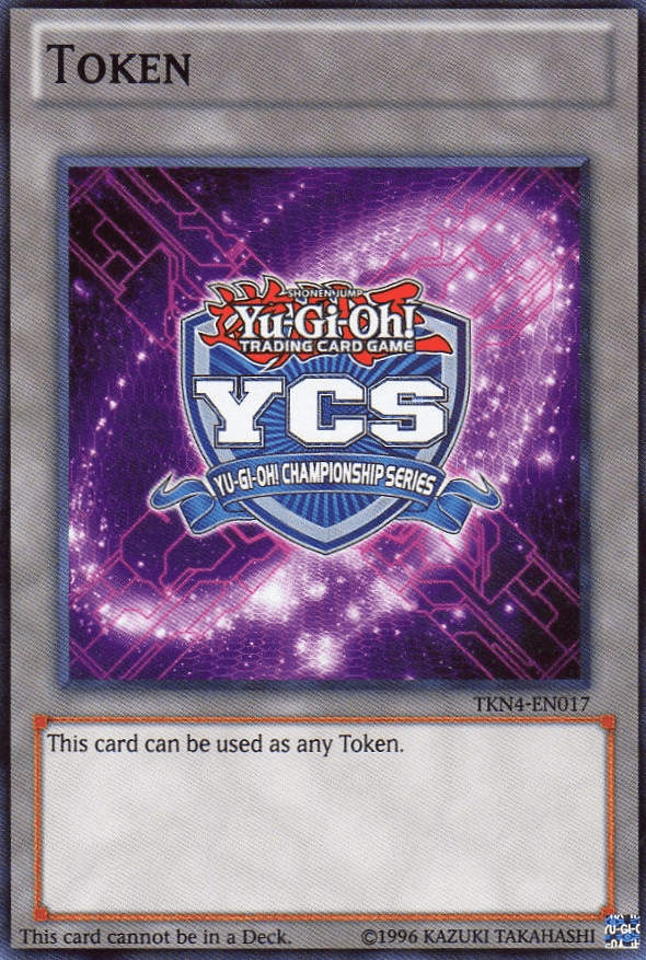 Yu-Gi-Oh Championship Series Token (2014 Pre-registration) [TKN4-EN017] Super Rare - Josh's Cards