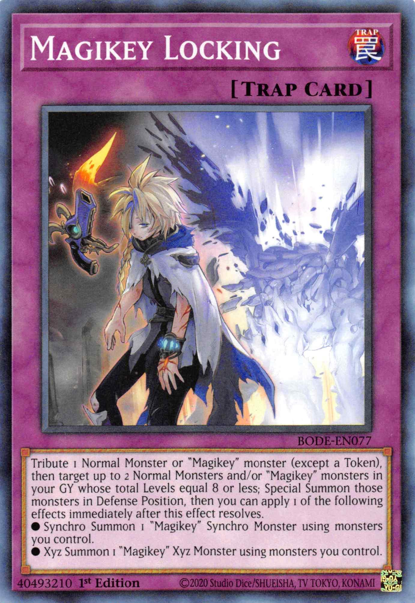 Magikey Locking [BODE-EN077] Common - Josh's Cards
