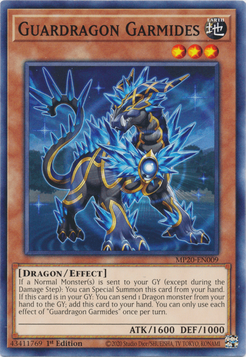 Guardragon Garmides [MP20-EN009] Common - Josh's Cards
