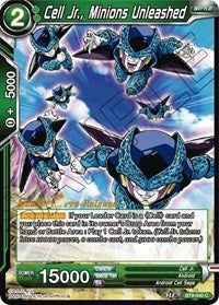 Cell Jr., Minions Unleashed (BT9-040) [Universal Onslaught Prerelease Promos] Parallel Foil