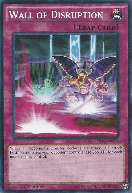 Wall of Disruption [YS16-EN033] Common - Josh's Cards