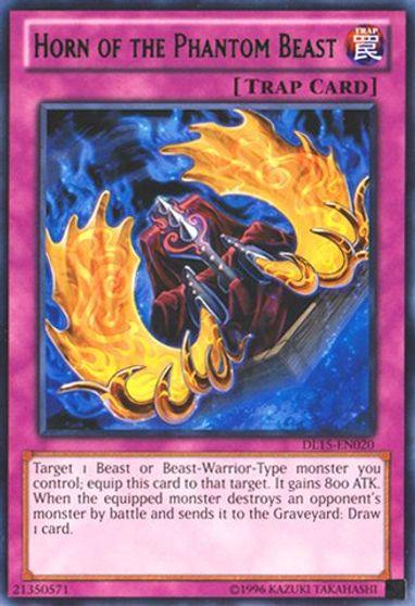 Horn of the Phantom Beast (Purple) [DL15-EN020] Rare - Josh's Cards