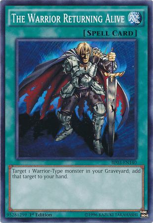 The Warrior Returning Alive [BP03-EN140] Common - Josh's Cards