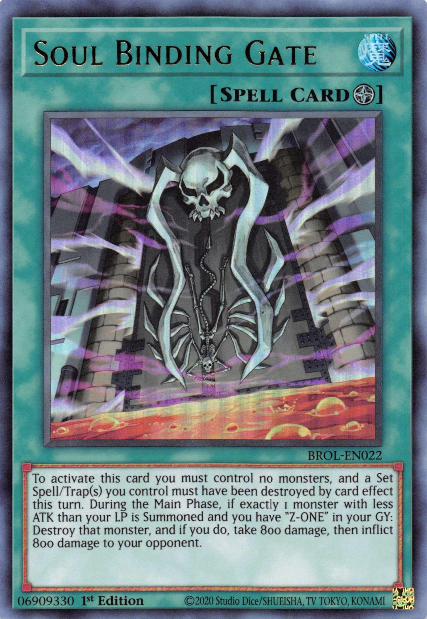 Soul Binding Gate [BROL-EN022] Ultra Rare - Josh's Cards