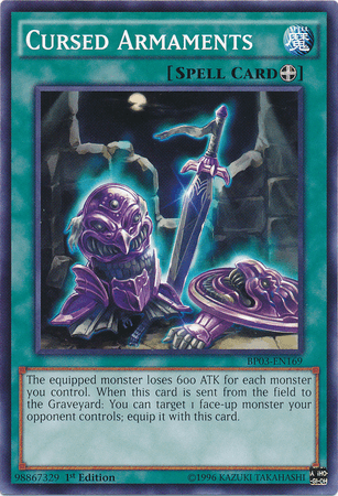 Cursed Armaments [BP03-EN169] Common - Josh's Cards