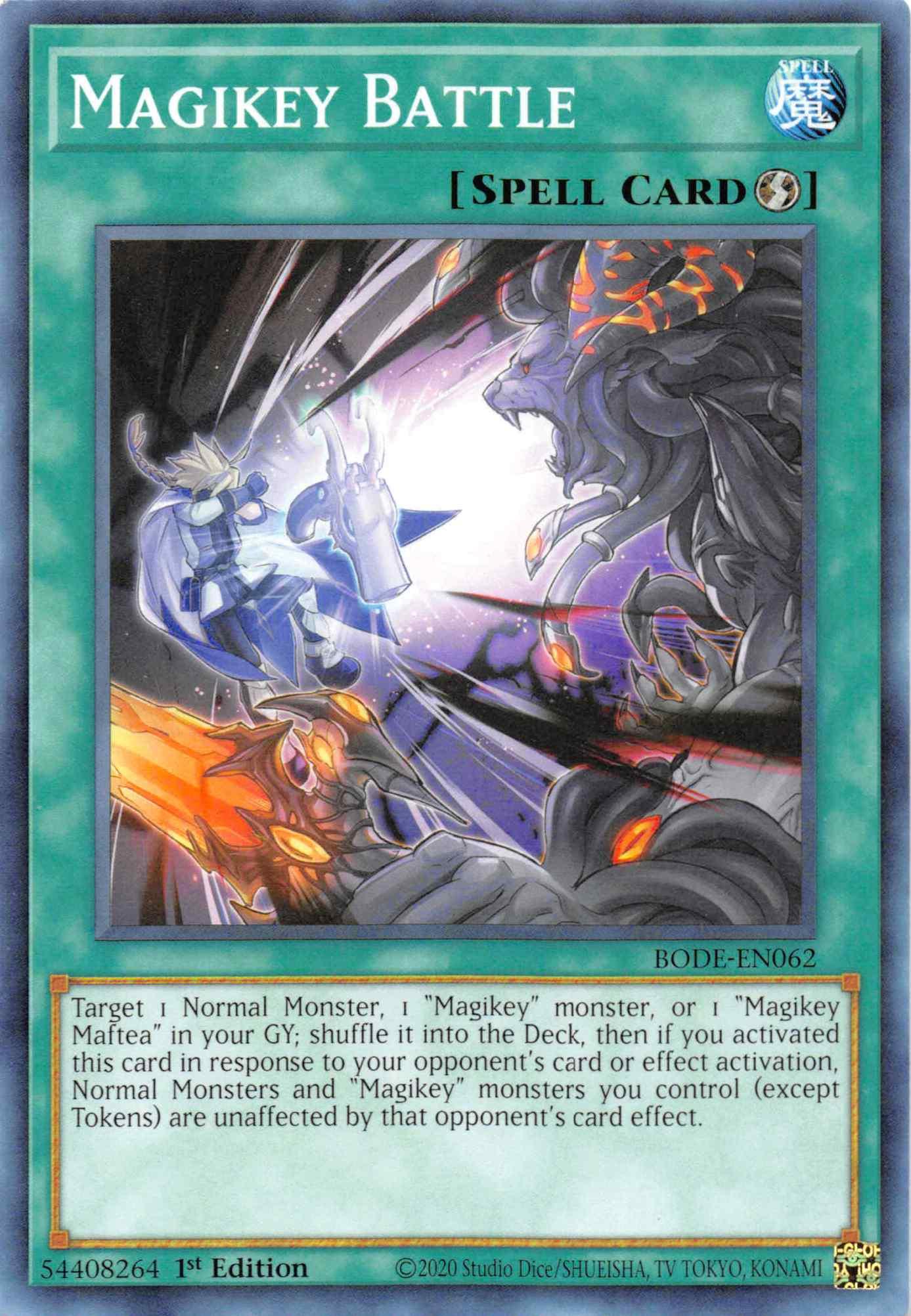 Magikey Battle [BODE-EN062] Common - Josh's Cards