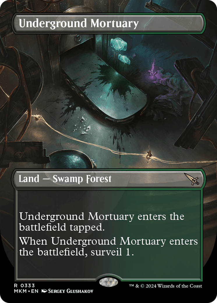 Underground Mortuary (Borderless) [Murders at Karlov Manor] - Josh's Cards