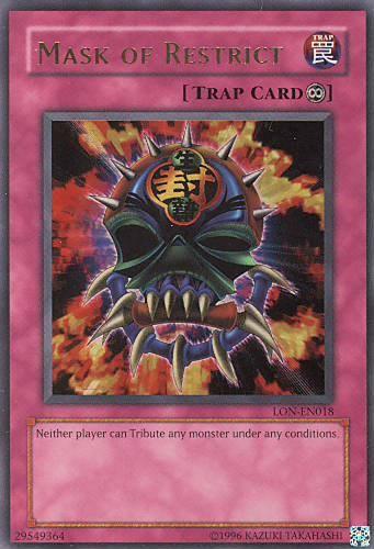 Mask of Restrict [LON-EN018] Ultra Rare - Josh's Cards