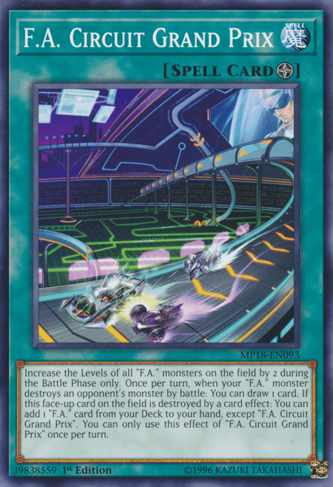 F.A. Circuit Grand Prix [MP18-EN093] Common - Josh's Cards