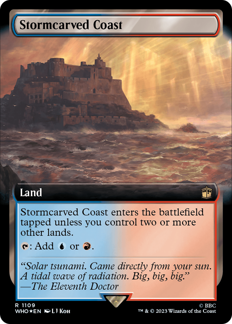 Stormcarved Coast (WHO-1109) - Doctor Who: (Extended Art) Foil