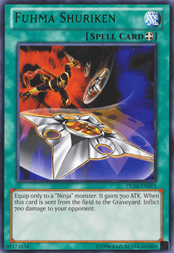 Fuhma Shuriken (Green) [DL14-EN011] Rare - Josh's Cards