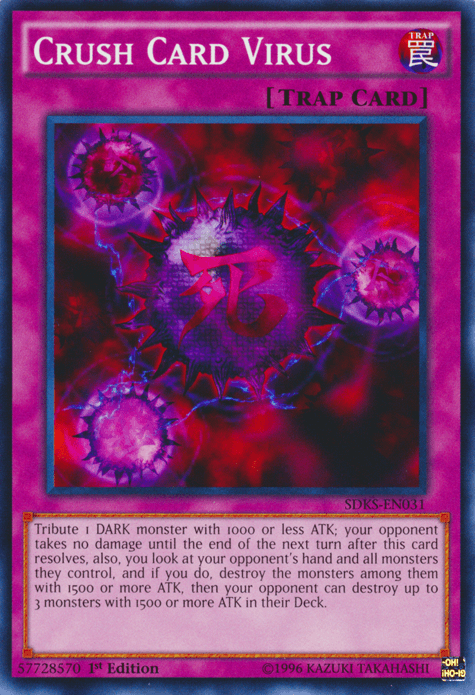 Crush Card Virus [SDKS-EN031] Common - Josh's Cards
