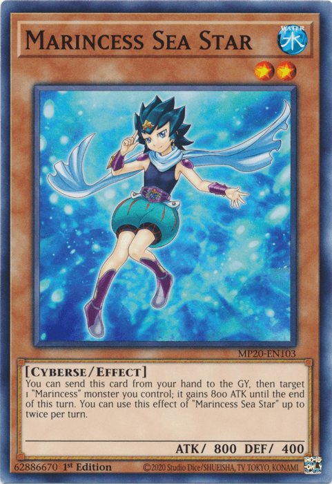 Marincess Sea Star [MP20-EN103] Common - Josh's Cards
