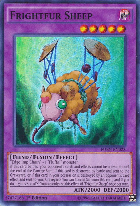 Frightfur Sheep [FUEN-EN023] Super Rare - Josh's Cards
