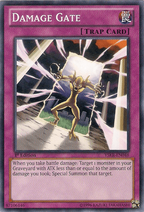 Damage Gate [YSKR-EN048] Common - Josh's Cards