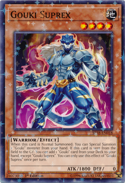 Gouki Suprex [SP18-EN018] Starfoil Rare - Josh's Cards