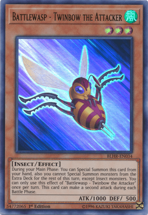 Battlewasp - Twinbow the Attacker [BLHR-EN034] Ultra Rare - Josh's Cards