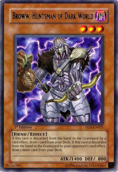 Broww, Huntsman of Dark World [EEN-EN021] Rare - Josh's Cards