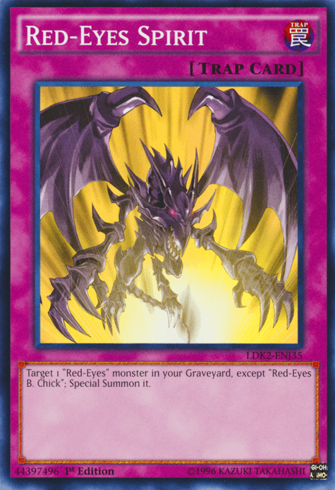 Red-Eyes Spirit [LDK2-ENJ35] Common - Josh's Cards
