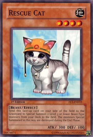 Rescue Cat [FET-EN033] Common - Josh's Cards
