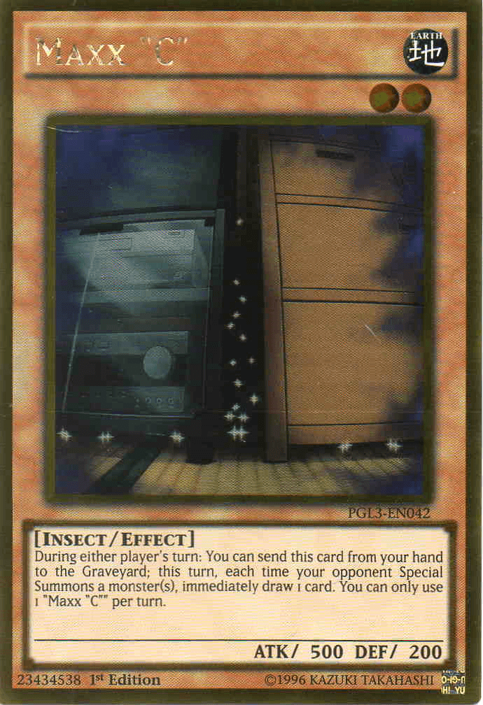 Maxx "C" [PGL3-EN042] Gold Rare - Josh's Cards