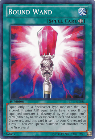 Bound Wand [SP14-EN035] Starfoil Rare - Josh's Cards