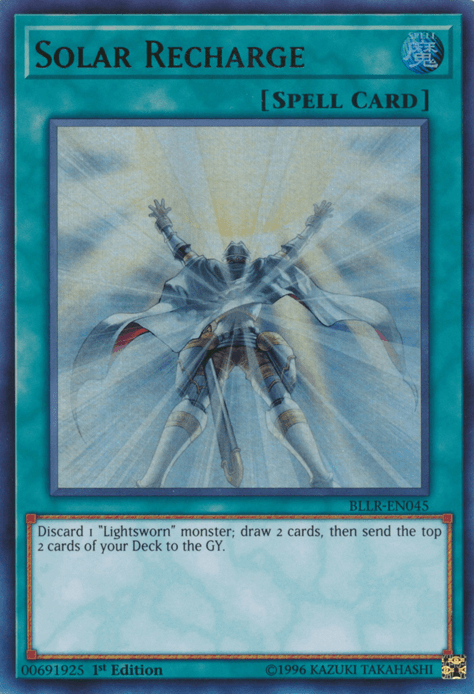 Solar Recharge [BLLR-EN045] Ultra Rare - Josh's Cards