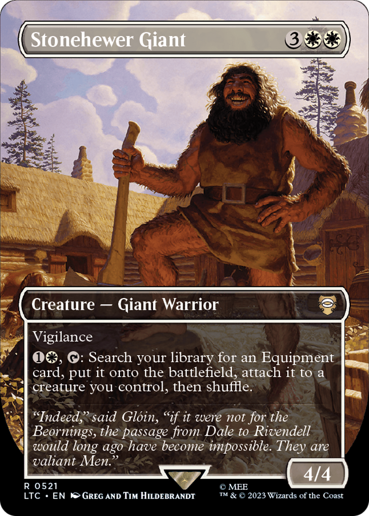 Stonehewer Giant (LTC-521) - Tales of Middle-earth Commander (Borderless)