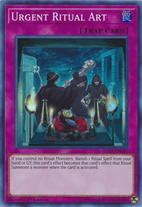 Urgent Ritual Art [SHVA-EN060] Super Rare - Josh's Cards