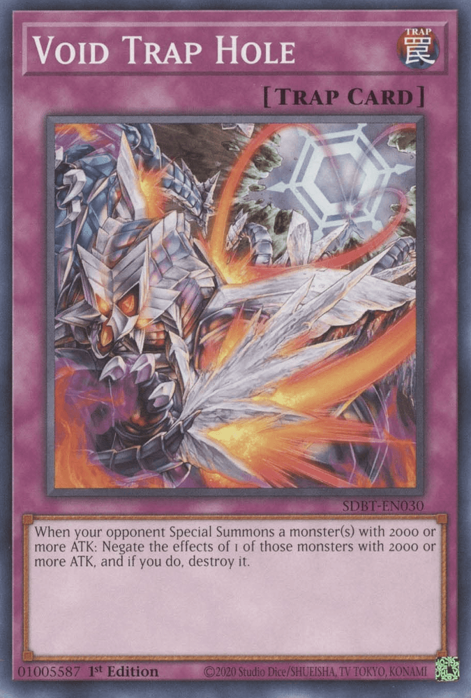 Void Trap Hole [SDBT-EN030] Common - Josh's Cards